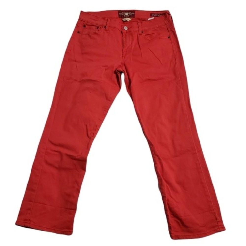 Lucky Brand Red Pants